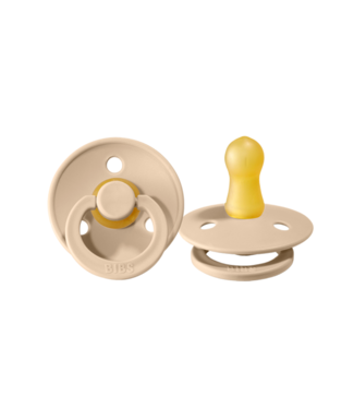 BIBS Dummys 2 PACK BIBS DUMMIES - SIZE 2 VANILLA