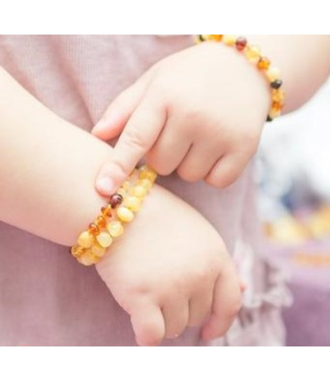 CHILDRENS AMBER BRACLET/ANKLET Fox & Willow Emporium