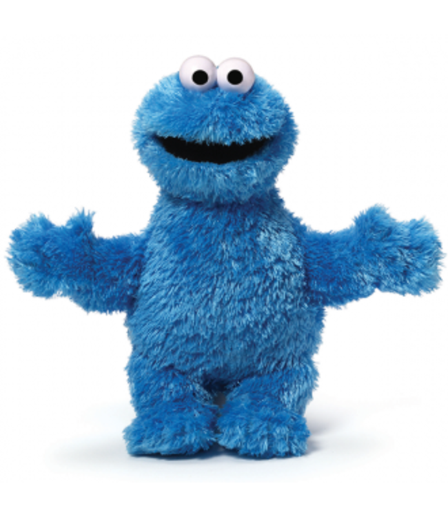 SS COOKIE MONSTER SOFT TOY 25CM