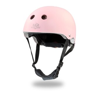 KINDERFEETS TODDLER BIKE HELMET - MATTE ROSE