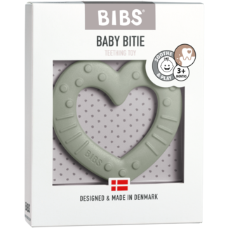 BIBS BABY BITIE - SAGE HEART