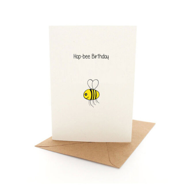 HAP-BEE BIRTHDAY CARD