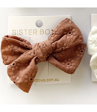 Sister Bows BRODIE BOW - MOCHA