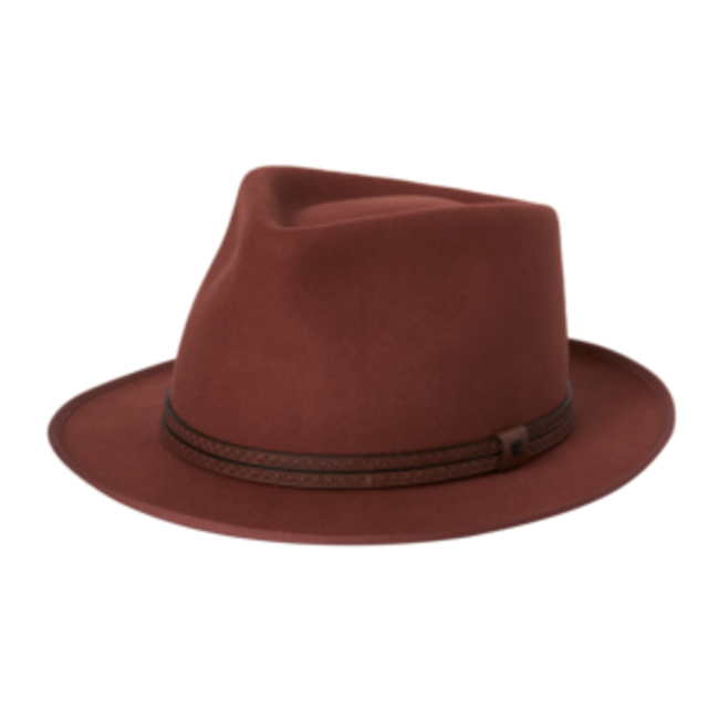 EVOLVE - UNISEX FEDORA - TOBACCO