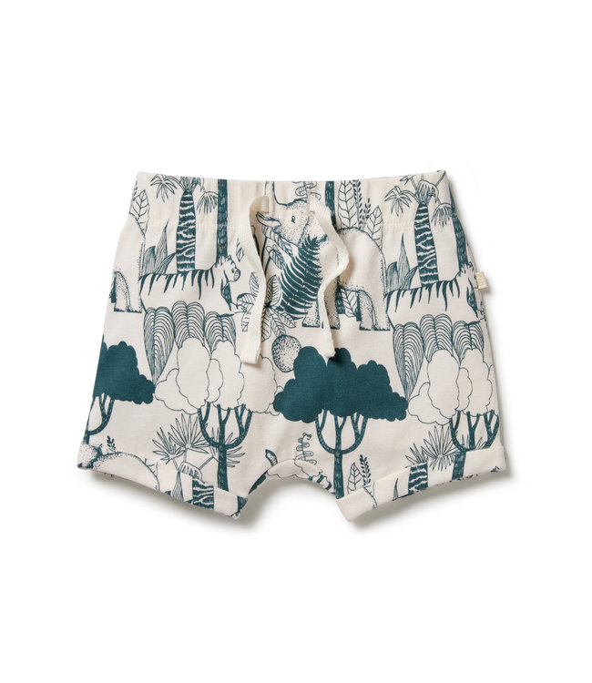 WILSON AND FRENCHY WILD WILDERNESS TIE FRONT SHORT