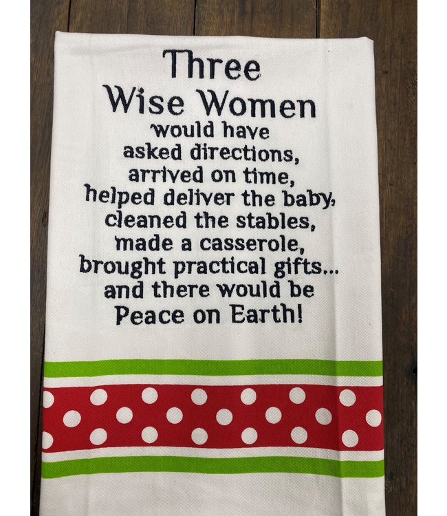 TEATOWEL - 3 WISE WOMEN