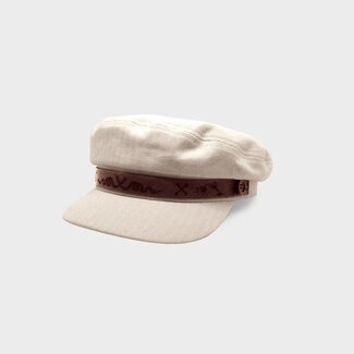 BILLY BONES CLUB THE RASKAL CAPTAIN HAT - LATTE