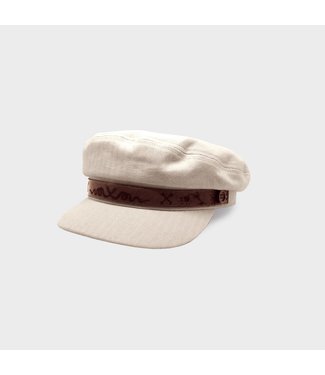 BILLY BONES CLUB THE RASKAL CAPTAIN HAT - LATTE