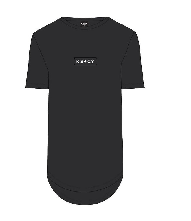 KSCY THE RECKONING DUAL CURVED TEE - JET BLACK