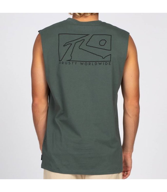 MUSCLE TEE - SHADOW ARMY - Fox 