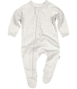 Toshi Dreamtime Organic Onesie L/S Pebble
