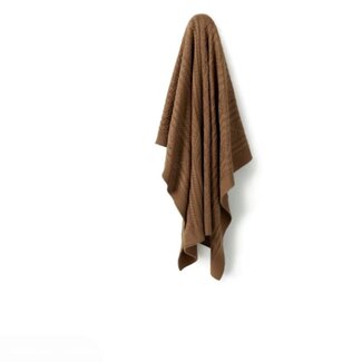 WILSON AND FRENCHY Knitted Jacquard Blanket - Dijon