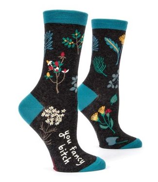 Blue Q YOU FANCY BITCH SOCKS