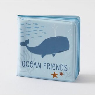 Pilbeam OCEAN FRIENDS BATH BOOK - BLUE