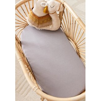 kiin ORG CHANGE PAD/BASSINET SHEET - LILAC