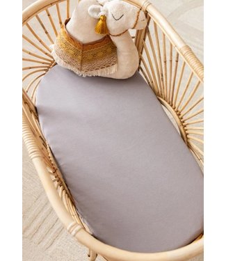 kiin ORG CHANGE PAD/BASSINET SHEET - LILAC