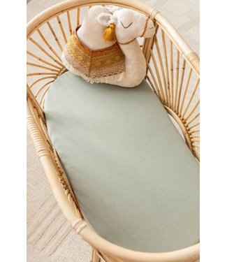 kiin ORG CHANGE PAD/BASSINET SHEET - SAGE