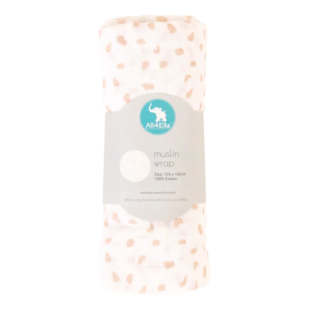 BAMBOO WRAP - BEIGE DOTS
