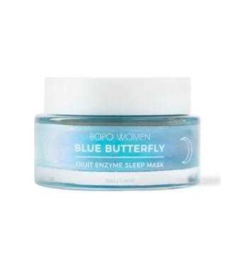 BOPO WOMEN BLUE BUTTERFLY SLEEP MASK