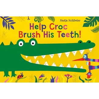 HELP CROC BRUSH HIS TEETH! BOARD BOOOK