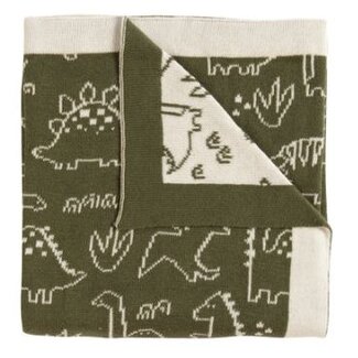 REVERSIBLE BLANKET - FOREST DINO