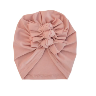 Sister Bows JERSEY TURBAN ROSE