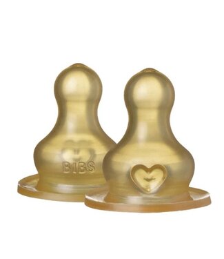 BIBS REPLACEMENT NIPPLES - SLOW FLOW 2PK