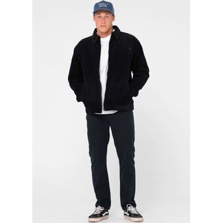 RUSTY COUP CORD JACKET - BLACK