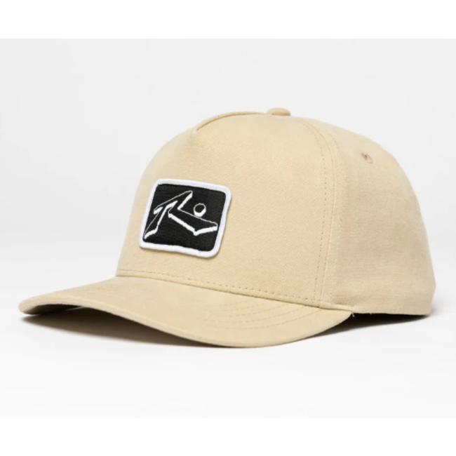 RUSTY TRAP SNAPBACK HAT LIGHT KHAKI