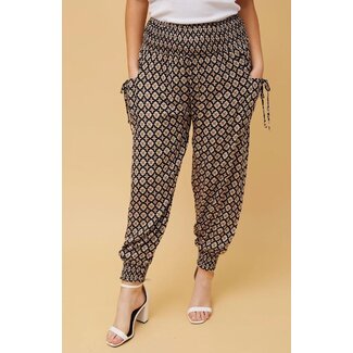 ZARI PRINTED HAREM PANTS