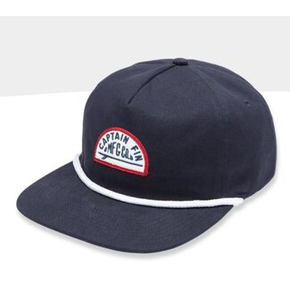 CAPTAIN FIN CO. STACK PATCH HAT - VINTAGE NAVY