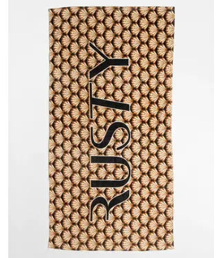RUSTY SUN KISSED TOWEL - BLACK