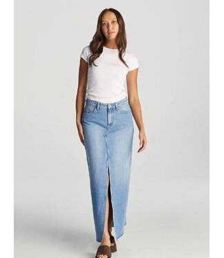 WRANGLER REPAIR MAXI SKIRT - FLOAT ON