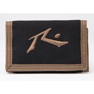 RUSTY COMP WASH TRI FOLD WALLET - VINTAGE KHAKI/BLACK