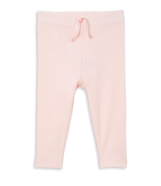 Milky POWDER PINK RIB BABY PANT