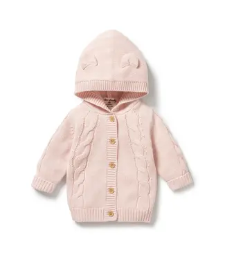 WILSON AND FRENCHY KNITTED CABLE JACKET
