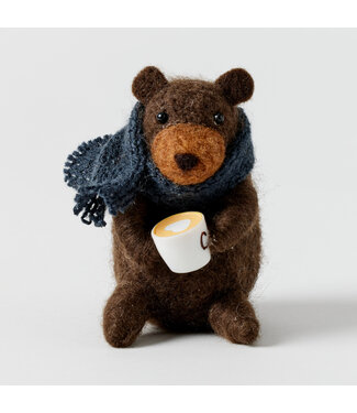 Bubbles Felt Bear