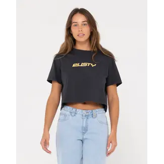 RUSTY RIDER S/S RELAXED FIT CROP TEE