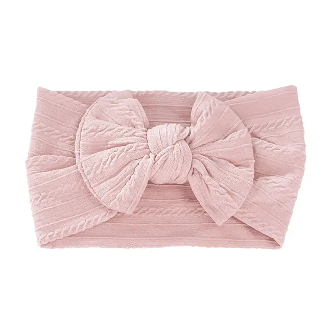 Sister Bows WILLOW HEADBAND - POWDER PINK