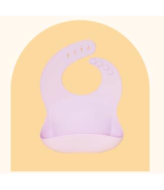 kiin SILICONE BIB - LILAC