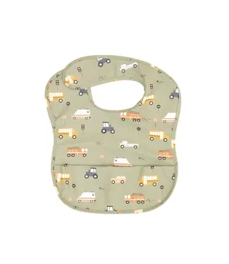 RECYCLED POUCH BIB - TRUCKS