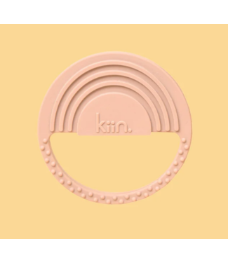 kiin RAINBOW SILICONE TEETHER - BLOSSOM