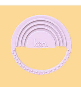 kiin RAINBOW SILICONE TEETHER - LILAC