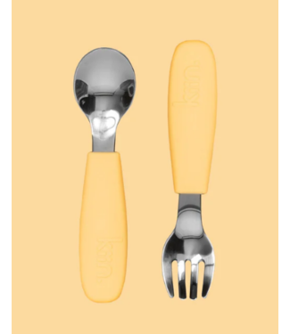 SILICONE CUTLERY SET - BUTTERCUP
