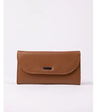 RUSTY EVE FLAP WALLET - TAN
