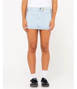 RUSTY FLIP MOMMY LOW RISE DENIM MINI