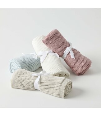 Pilbeam 100% COTTON BABY BLANKET - 70x90cm