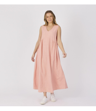 FLORENCE PANEL DRESS - SALMON