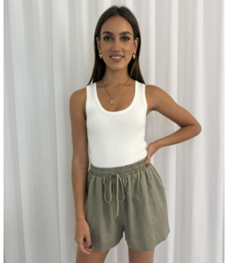 SANDRA LINEN SHORTS