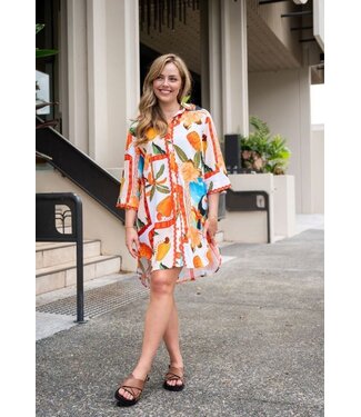 SIMBA PRINT LONG SHIRT